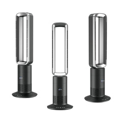 Premium 2 IN 1  Cool & Hot Air / Bladeless Fan Heater with Remote (Height: 79.5 cm) -Square Premium 2 IN 1  Cool & Hot Air / Bladeless Fan Heater with Remote (Height: 79.5 cm) -Square