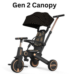 7 in1 Smart Folding Two-way Kid Trike Bike/ Stroller-Black 7 in1 Smart Folding Two-way Kid Trike Bike/ Stroller-Black