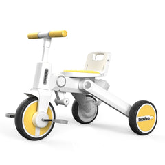 Birthday Gift-7 in1 Smart Folding Two-way Kid Trike Bike/ Stroller-Yellow