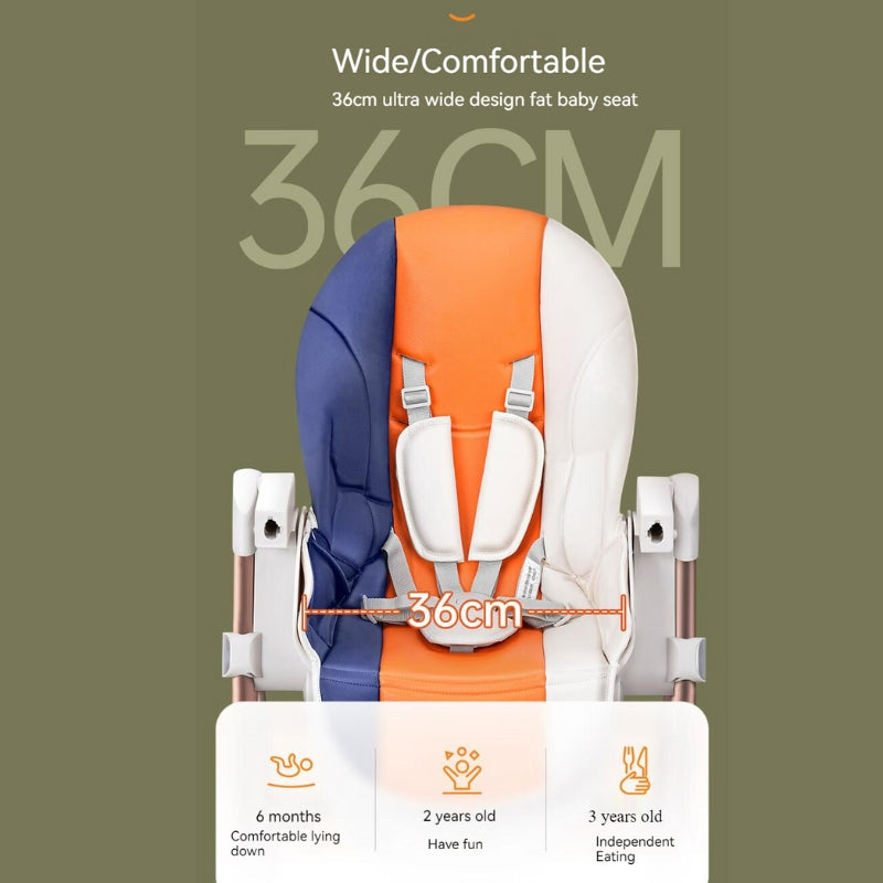 adjustable baby high-chair seat width adjustable baby high-chair seat width