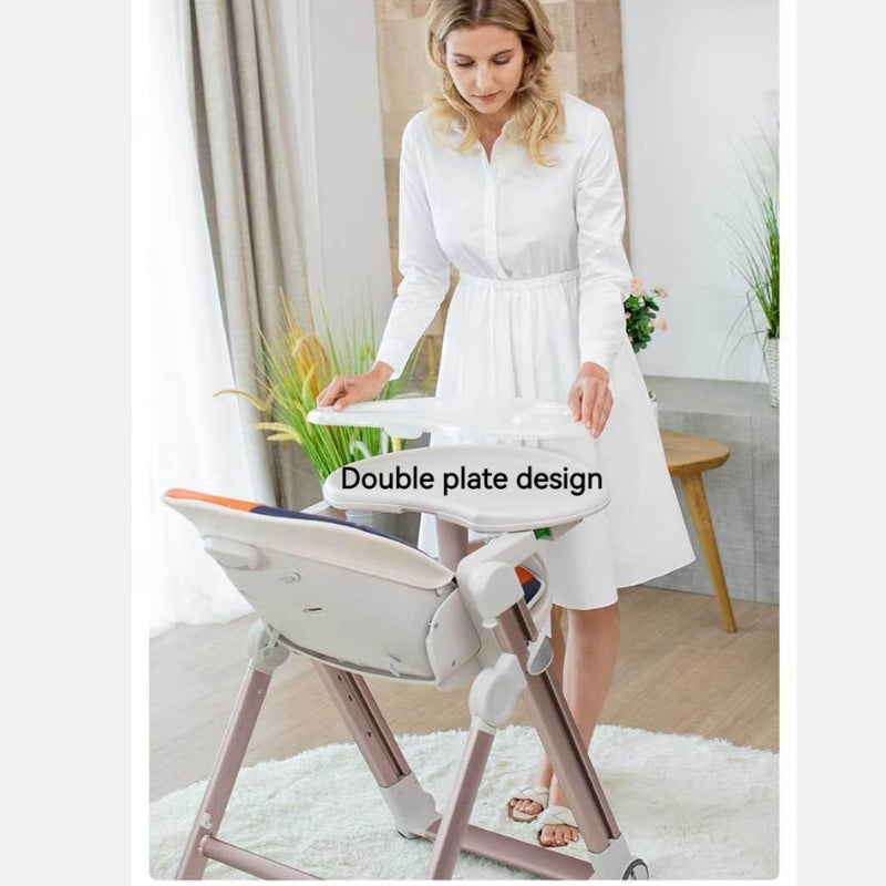 baby high chair double plate design  baby high chair double plate design