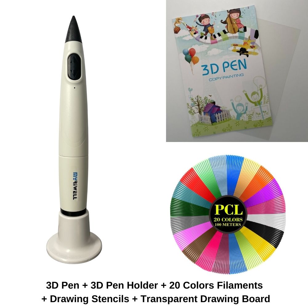 3d Pen Set For Kids 3d Printer Pen Drawing Set Low Temperature Pcl