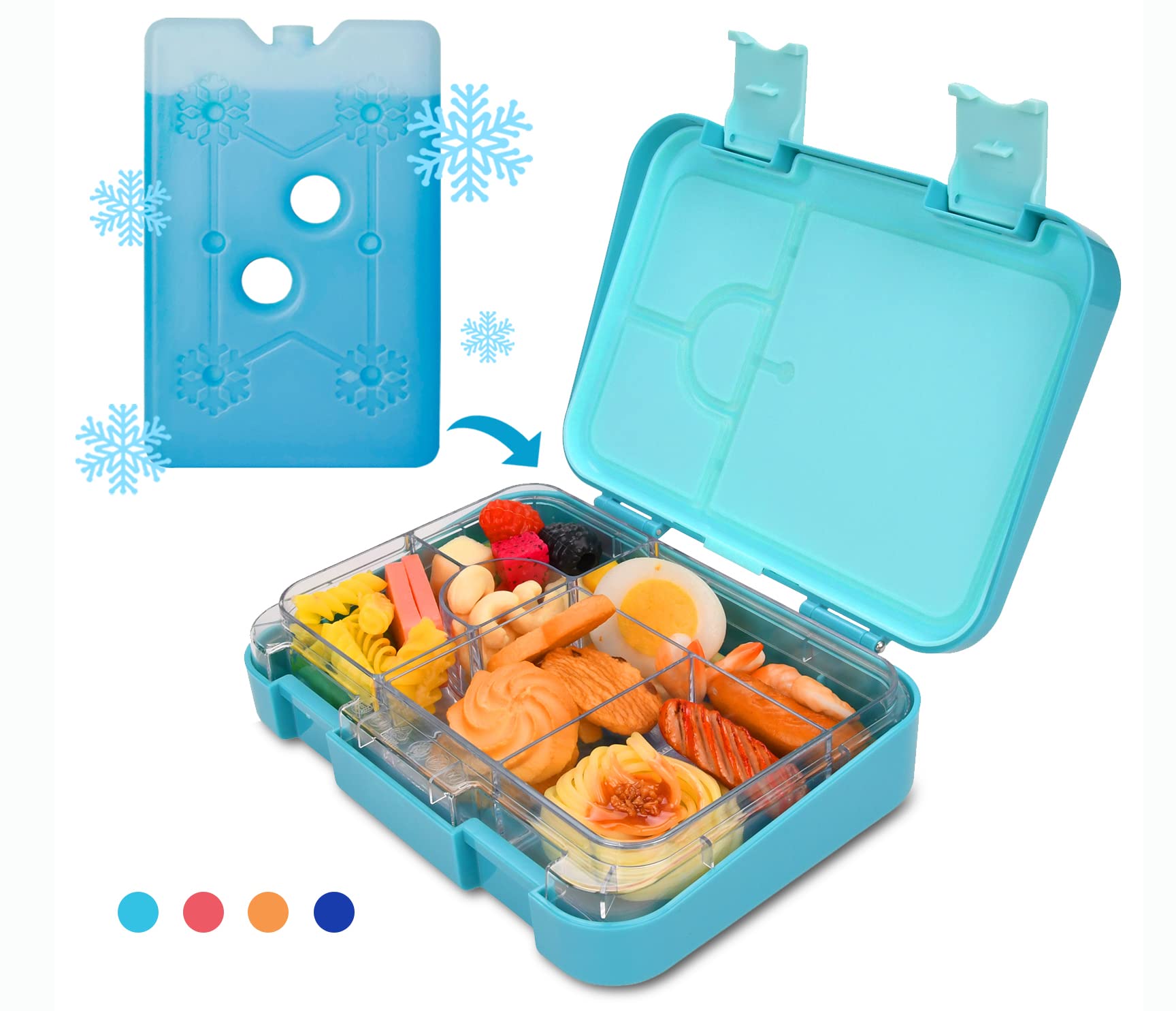 Kids lunch box sales with ice pack
