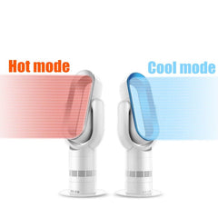 Premium 2 IN 1 Portable Cool & Hot Air / Heater Bladeless Fan with Remote (Height: 66 cm)