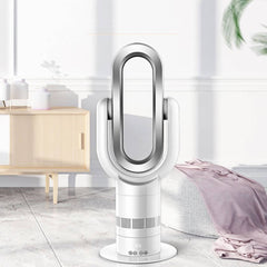Premium 2 IN 1  Electric Tower Fan Heater with Remote (Height: 66 cm)