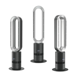 Premium 2 IN 1  Cool & Hot Air / Bladeless Fan Heater with Remote (Height: 79.5 cm)