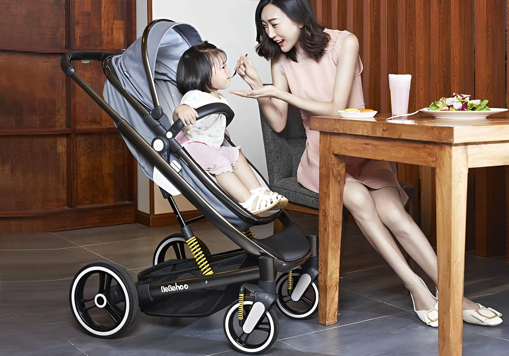 Driverless Prams Premium Baby Pram & Stroller With 4 Wheels NZ-Versatile, Stylish, and ...