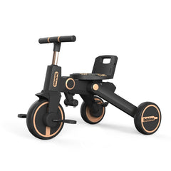 Birthday Gift-7 in1 Smart Folding Two-way Kid Trike Bike/ Stroller-Blue