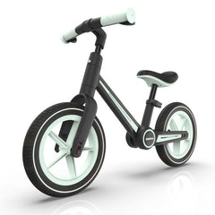 Premium Foldable & Adjustable Green Racing Balance Bike | Christmas Gift for Kids Aged 2-5 for Kids Aged 2-5