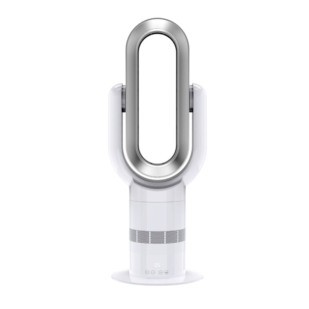 Premium 2 IN 1  Electric Tower Fan Heater with Remote (Height: 66 cm)