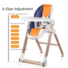 Multifunctional Adjustable Baby High Chair With height