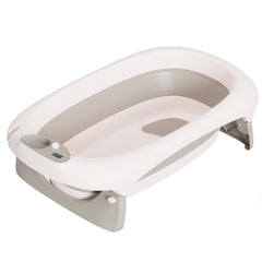 Foldable Baby Bath Tub & Fast Drying Bath Seat -Unisex Grey