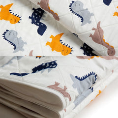Baby & Kid Bed Waterproof Sheet With Wings-Dinosaur