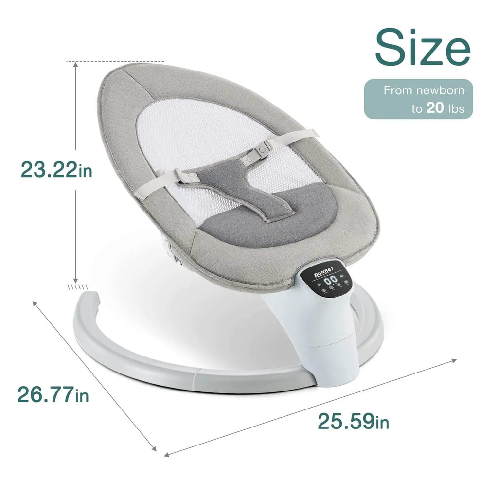 Premium Baby Swing & Bouncer & Rocker NZ – Smart Electric Soothing – Hi ...