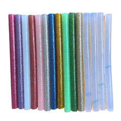 7mm Colourful Hot Glue Gun 15 x Glue Sticks/ Refills