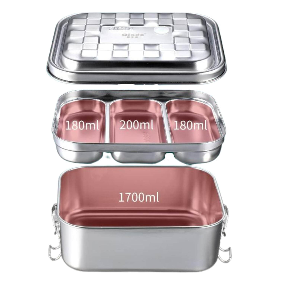 304-Stainless-Steel-Bento-Lunch-Box-Three-Grids