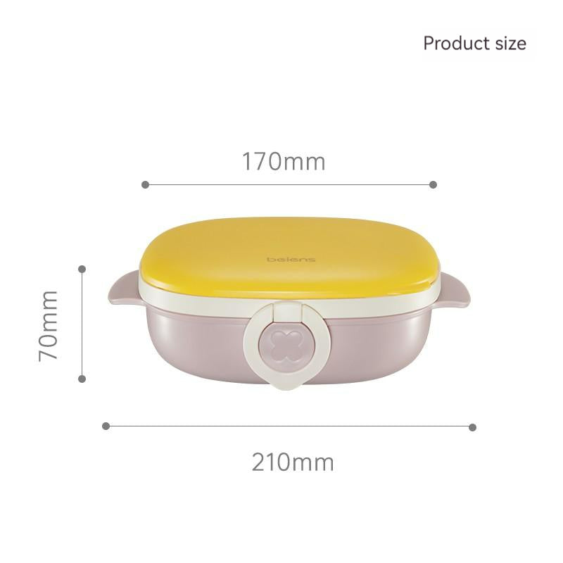3Grids aby Toddler Suction Plate Bowl 800ml size