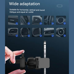 Automatic Clamping Car Phone Holder | Car Phone Mount wide adaption