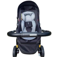 Three Wheels Baby Stroller Baby Prams with a infant capsule-2