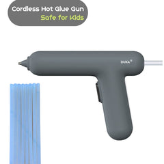 Duka-Cordless-Hot-Glue-Gun with 8 pices sticks