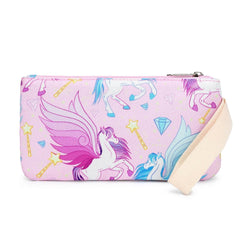Blue Rainbow Unicorn Backpack Set