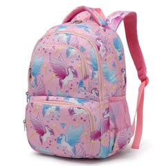 Blue Rainbow Unicorn Backpack Set
