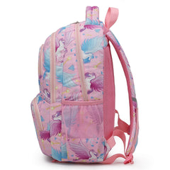 Blue Rainbow Unicorn Backpack Set