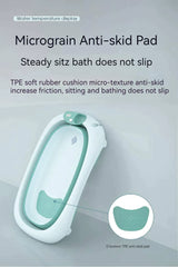 Foldable Portable Bath Tub for Newborn, Baby & Kids Anti-skid pad