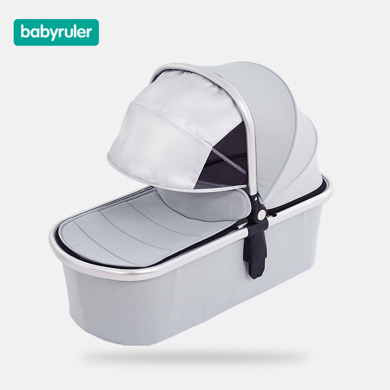Infant Carry Cot nz grey with cover
