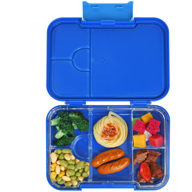 kids bento lunch box blue