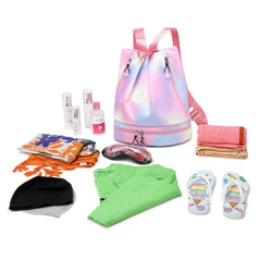 Swim Bag Rainbow for Girls & Women