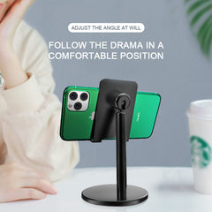 Adjustable Phone holder with a phohe and people