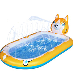 Puppy Inflatable Splash Pad with walter
