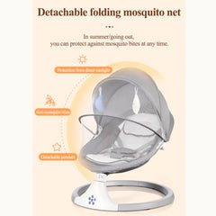 Smart Baby Swing Cradle Rocker/ Bouncer Seat with Dinning Table  mosquito net
