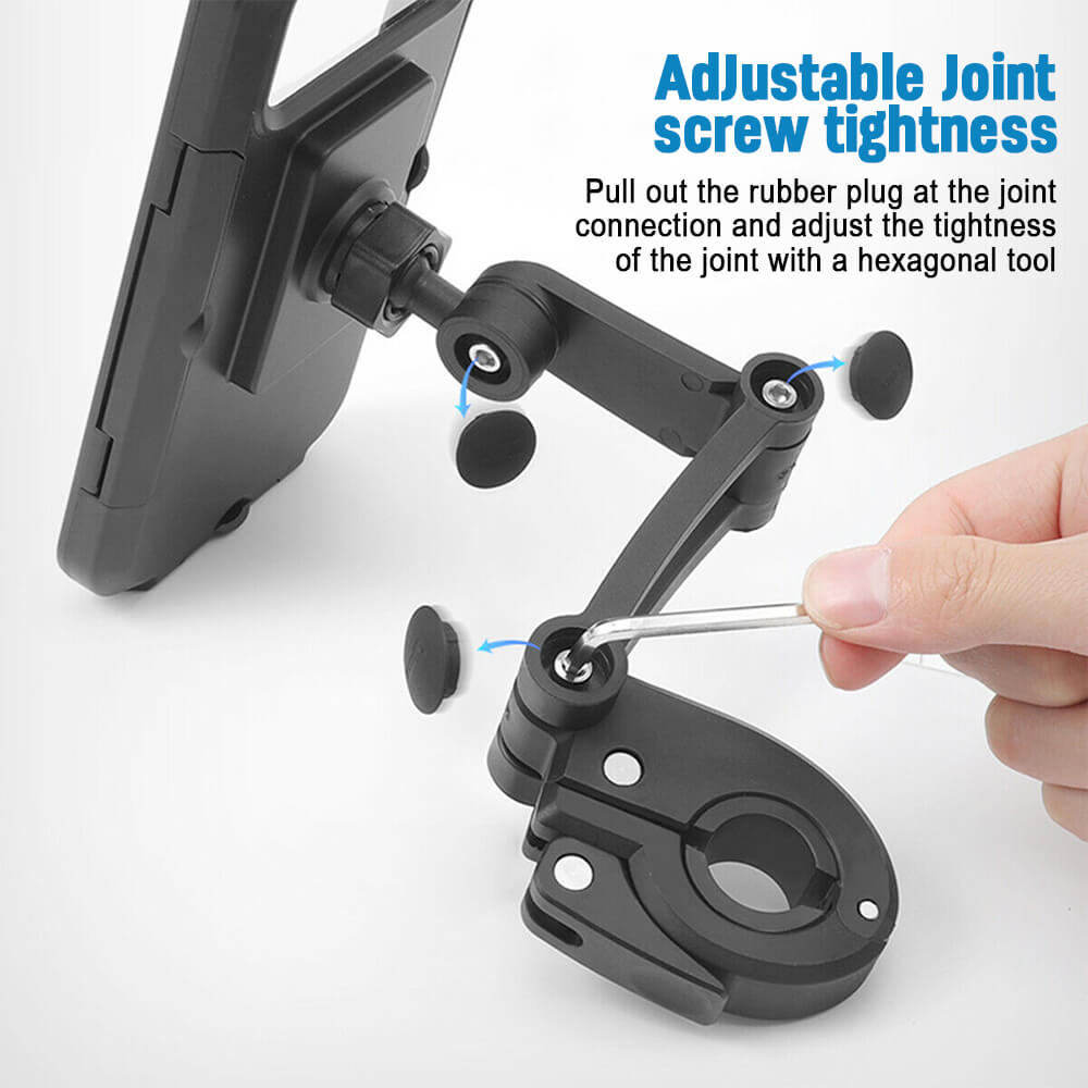 adjustable Waterproof-Bike-Motorcycle-Phone-Holder-Phone-Mount