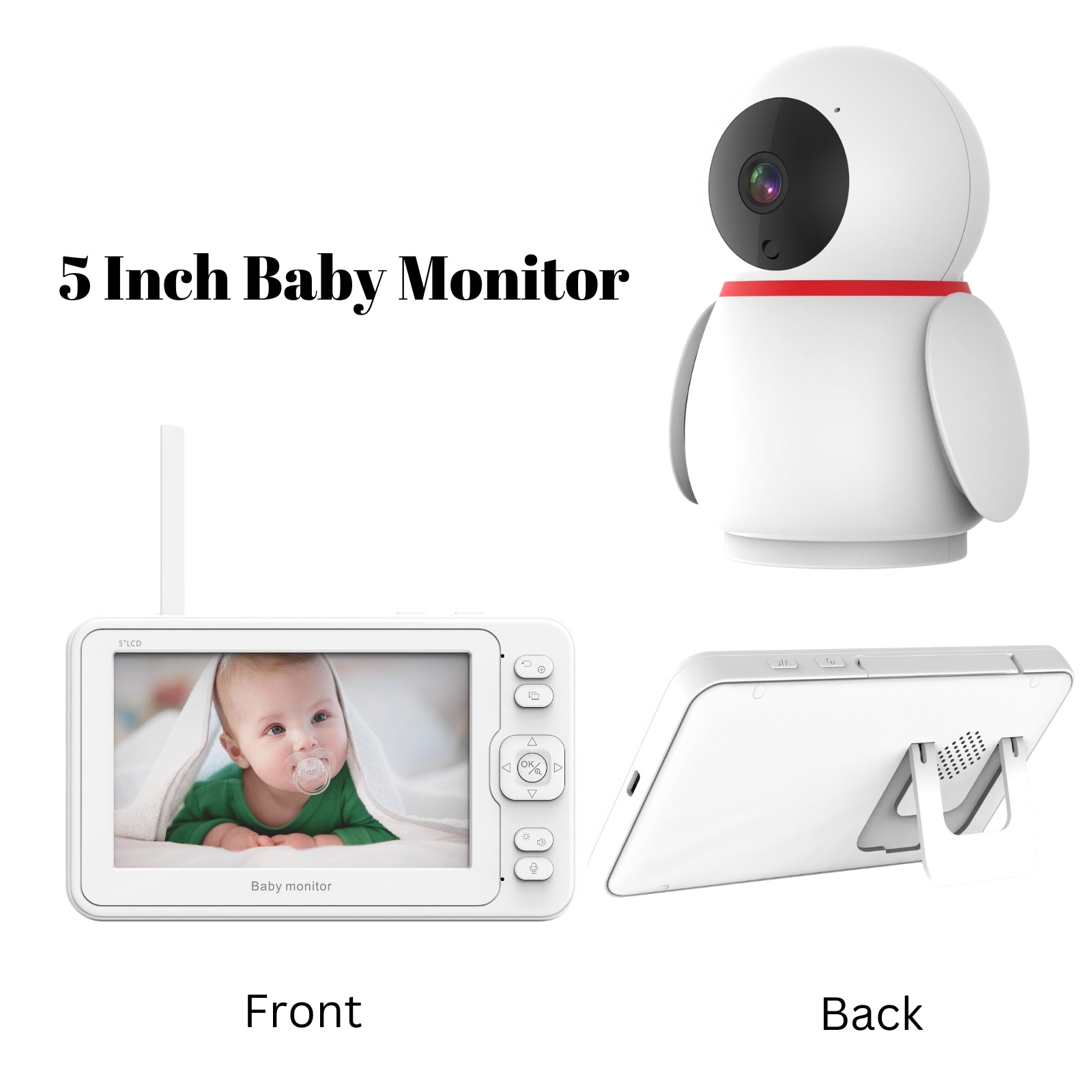 baby monitor NZ -5 inch