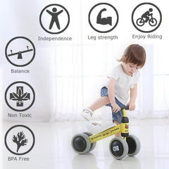 Baby Balance Bike 1003 Yellow