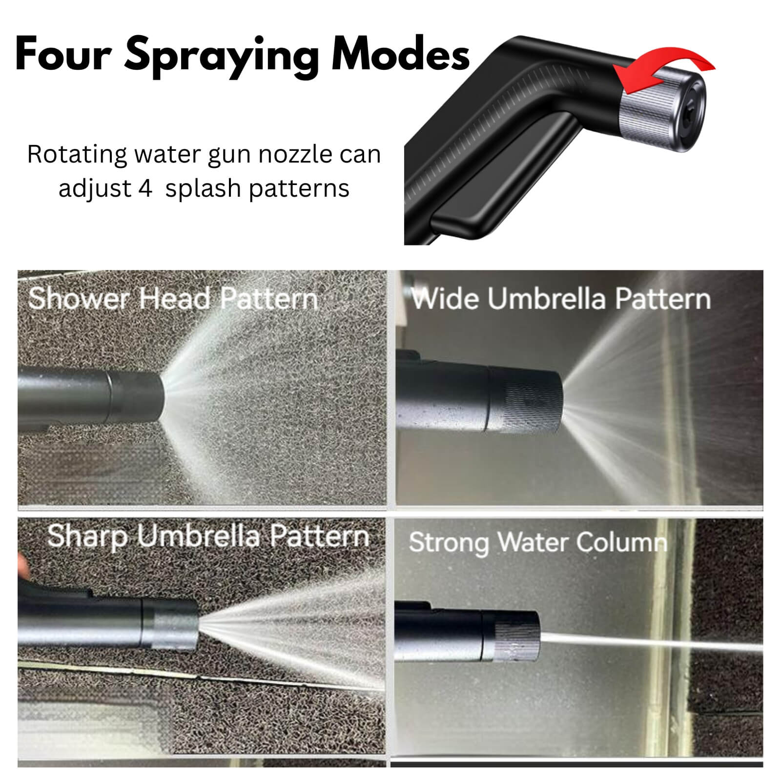 high-pressure-water-gun-nz-four sparying modes