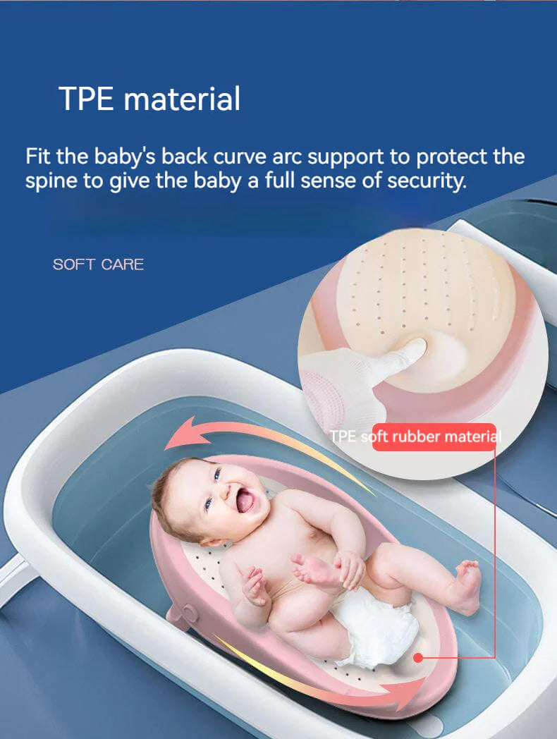 Foldable Baby Bath Seat TPE material