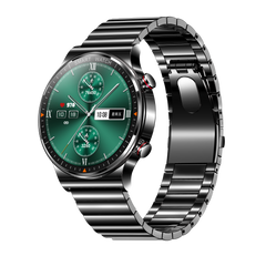 Black Watch Stainless Steel Strap-Christmas Gift