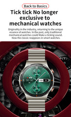 Black Watch Stainless Steel Strap-Christmas Gift